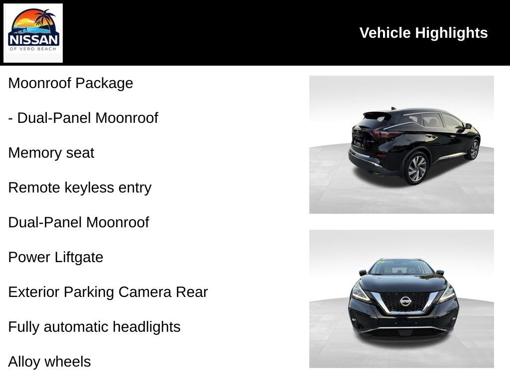 Used 2020 Nissan Murano SL w/ Moonroof Package image 19