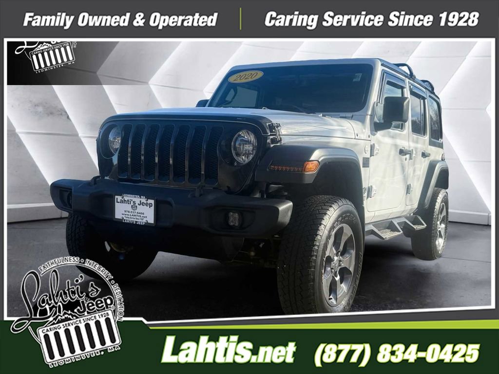 Certified 2020 Jeep Wrangler Unlimited Sport S
