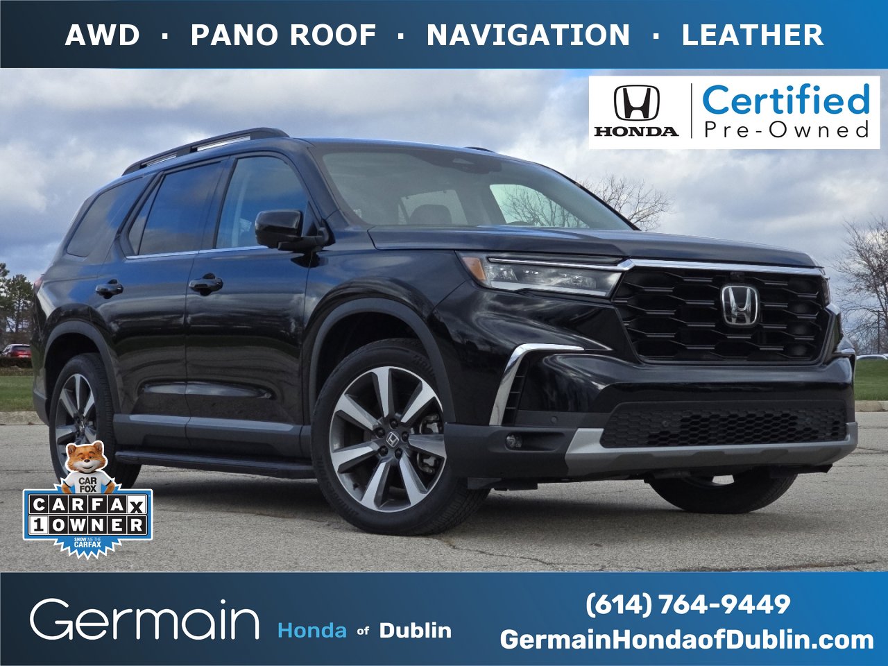 Certified 2024 Honda Pilot Elite image 1