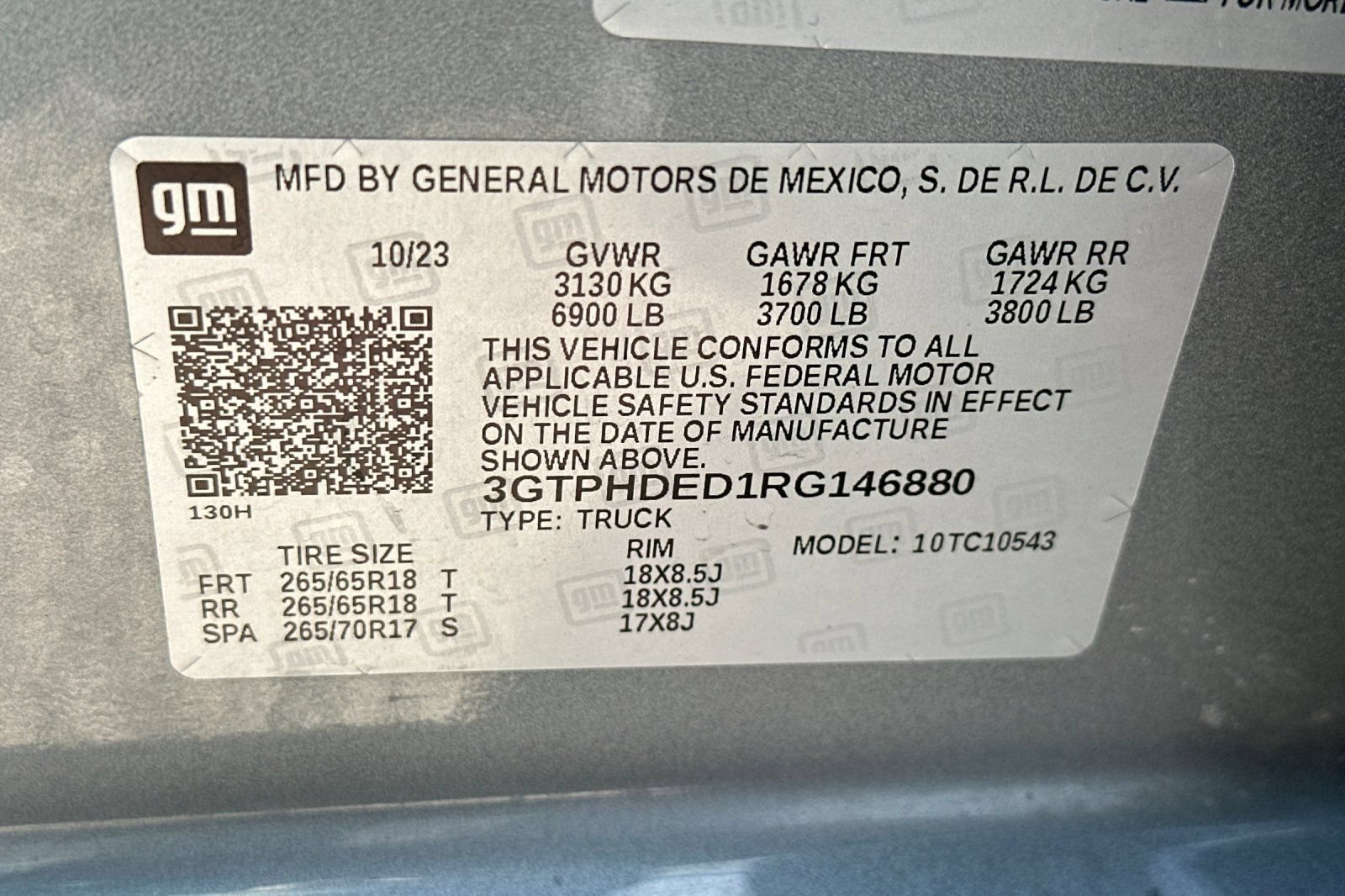 Certified 2024 GMC Sierra 1500 SLT RWD image 39