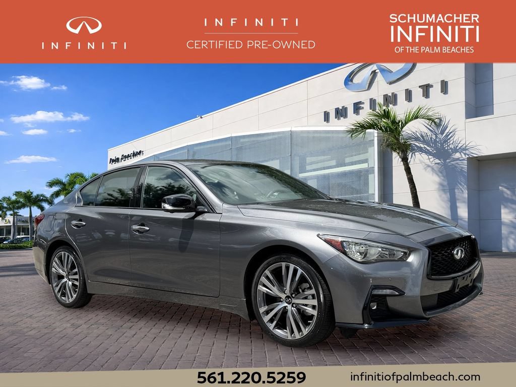 Used 2023 INFINITI Q50 Sensory AWD/4WD image 1