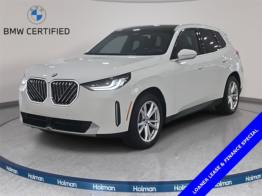 Certified 2025 BMW X3 xDrive30i w/ Convenience Package