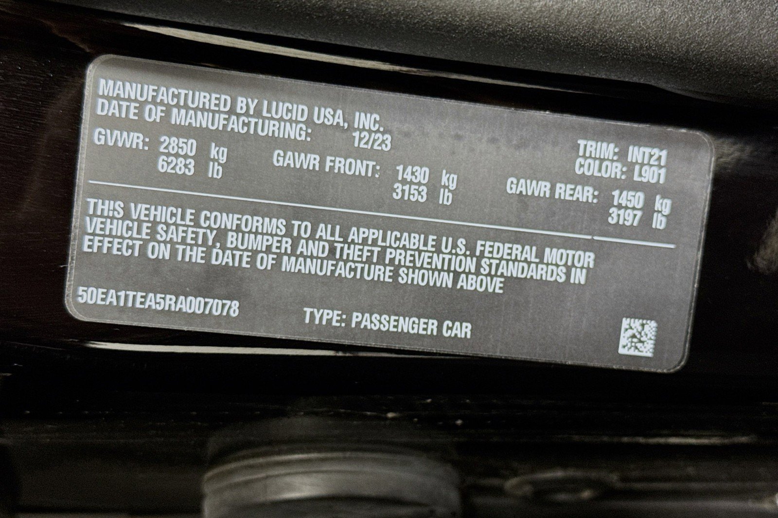 Used 2024 Lucid Air Touring image 23