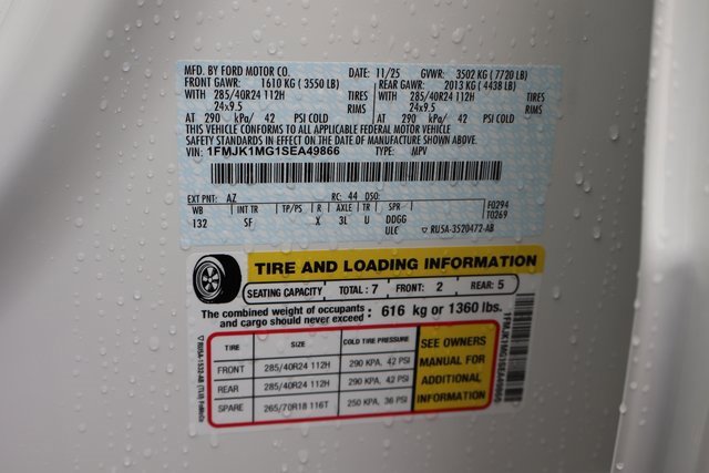 New 2025 Ford Expedition Max Platinum w/ Platinum Ultimate Package image 43