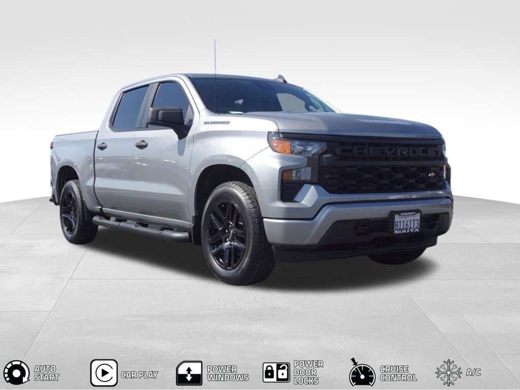 Used 2023 Chevrolet Silverado 1500 Custom image 1