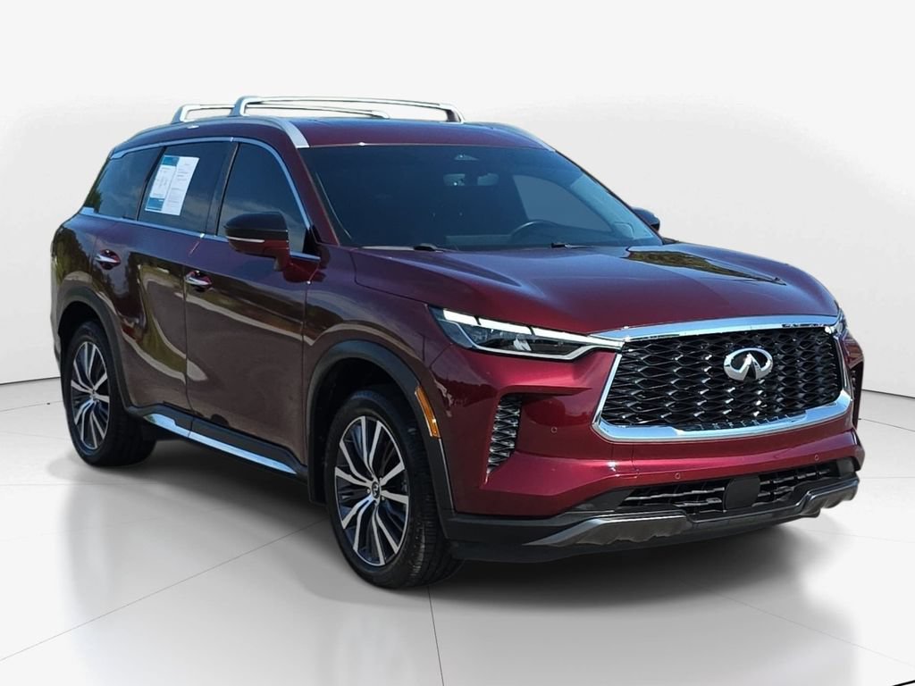 Used 2023 INFINITI QX60 Sensory w/ Cargo Package AWD/4WD video 3