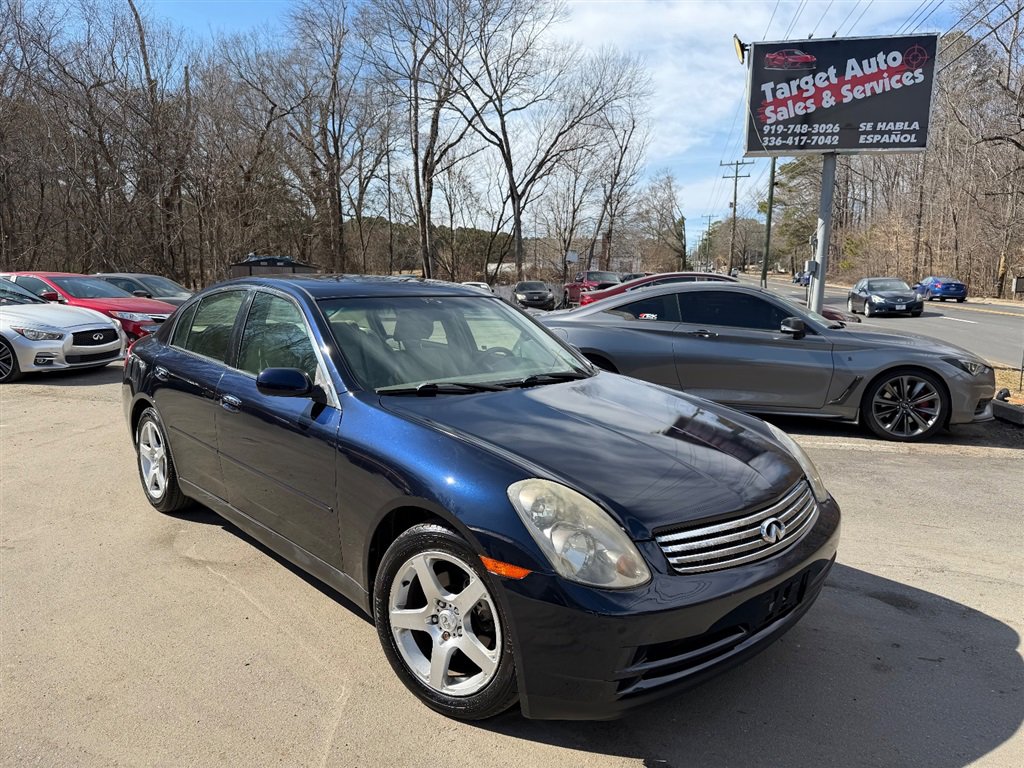 Used 2004 INFINITI G35 Sedan w/ Aero Pkg
