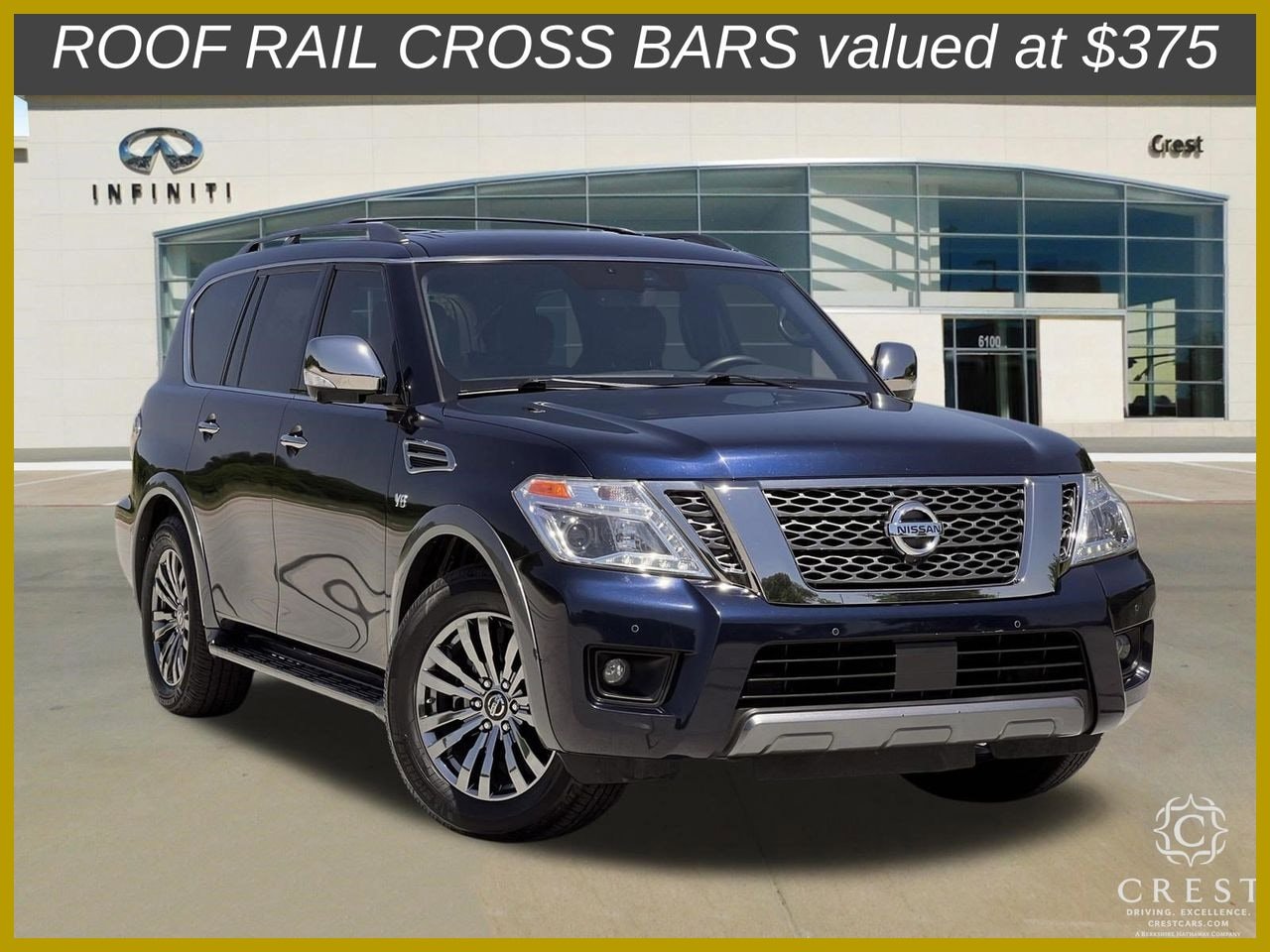 Used 2018 Nissan Armada Platinum w/ Cargo Package RWD image 1