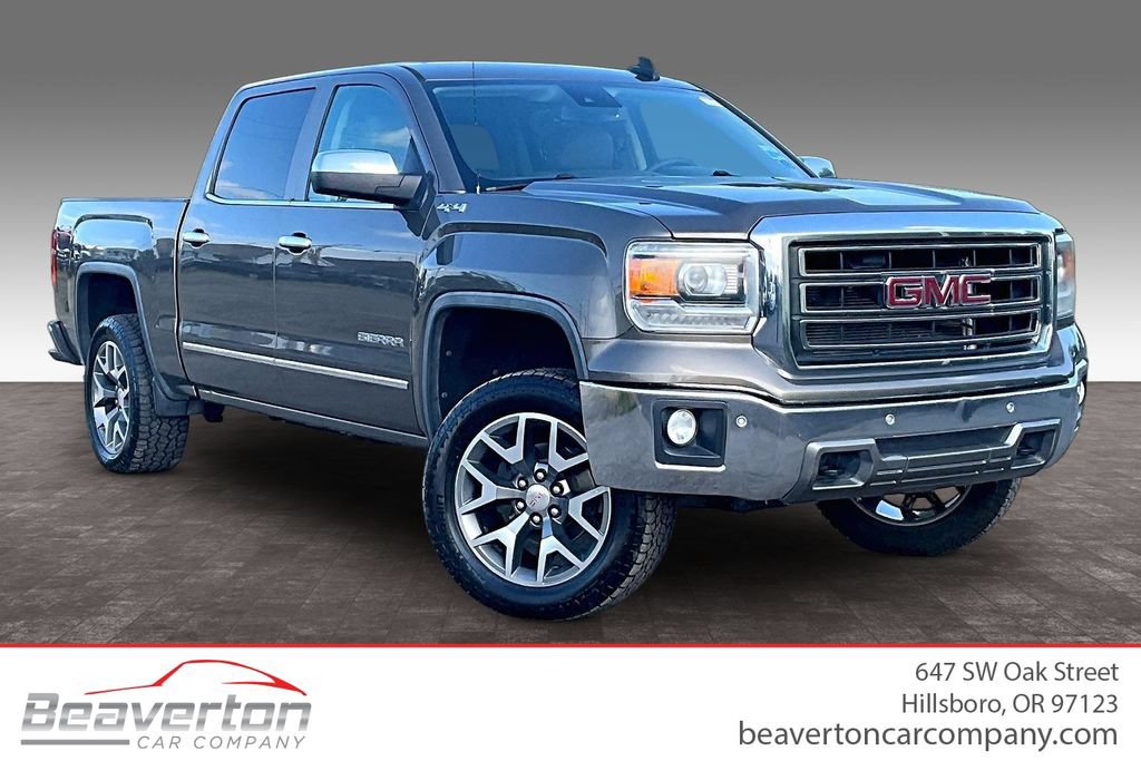 Used 2015 GMC Sierra 1500 SLT w/ Driver Alert Package AWD/4WD video 1