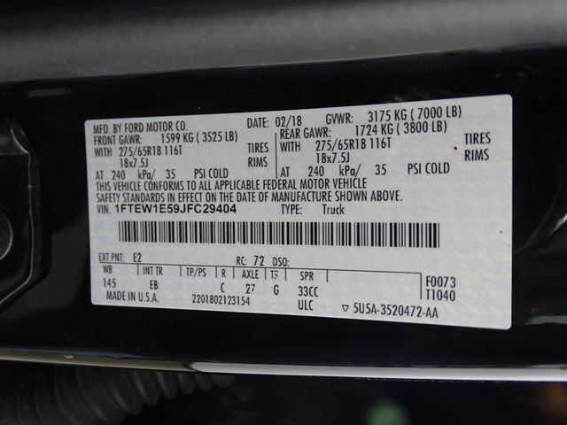 Used 2018 Ford F150 Lariat AWD/4WD image 22