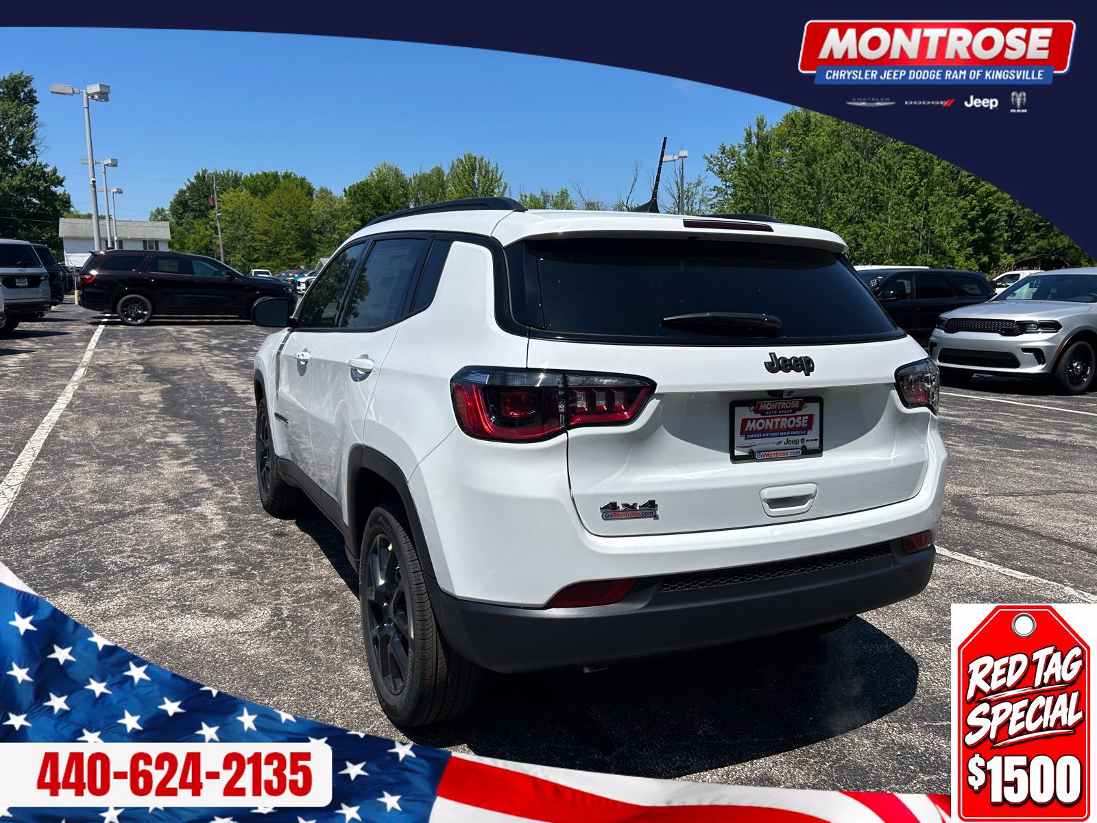 New 2026 Jeep Compass Latitude w/ Sun and Sound Group AWD/4WD image 3