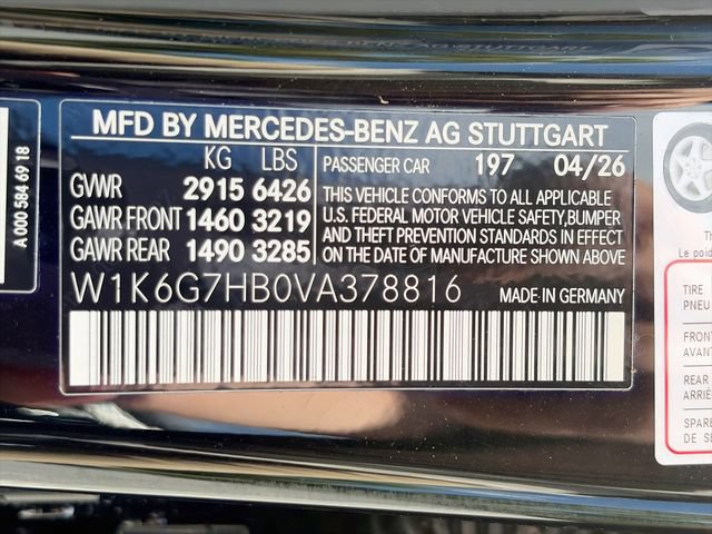 New 2027 Mercedes-Benz S 580 4MATIC Sedan image 34