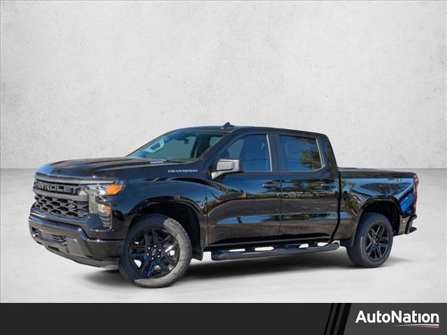 New 2026 Chevrolet Silverado 1500 Custom w/ Turbomax Blackout Package image 1