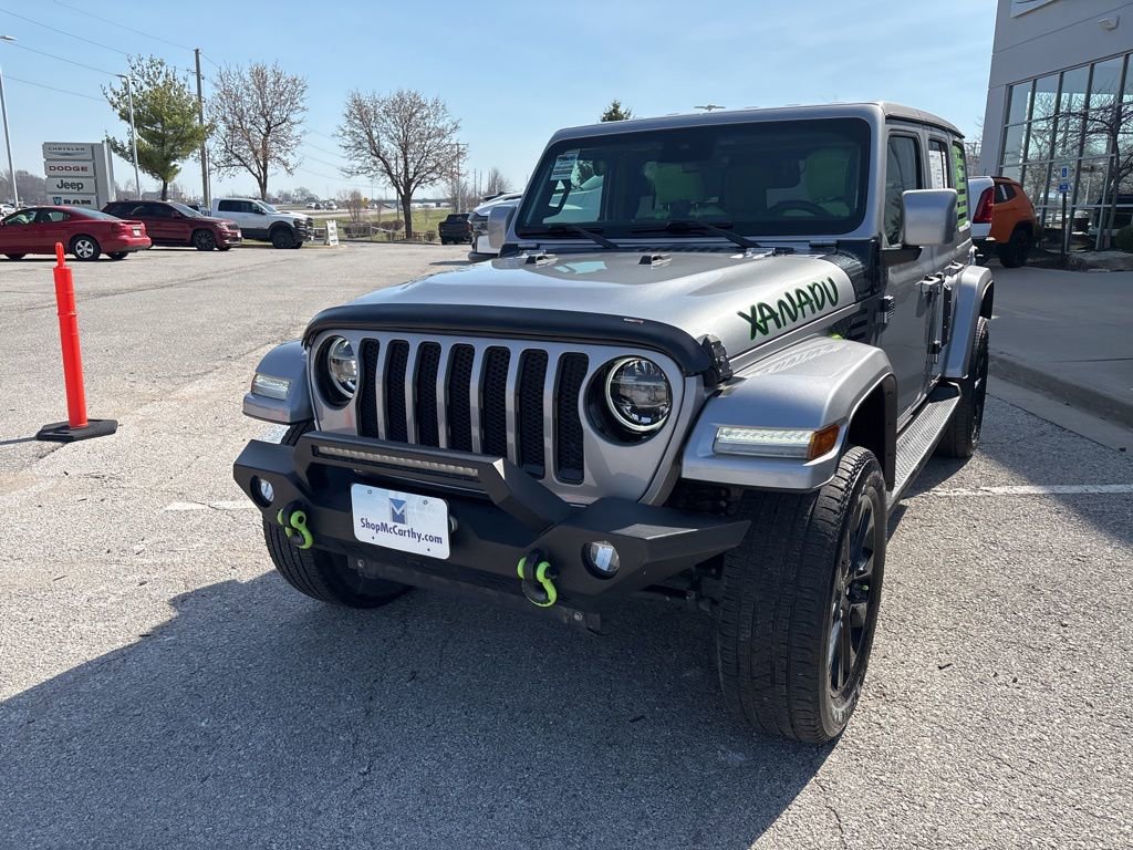 Used 2021 Jeep Wrangler Unlimited Sahara AWD/4WD image 11