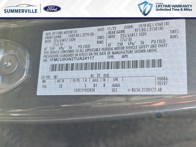 New 2026 Ford Escape Active w/ Tech Pack #1 FWD image 34