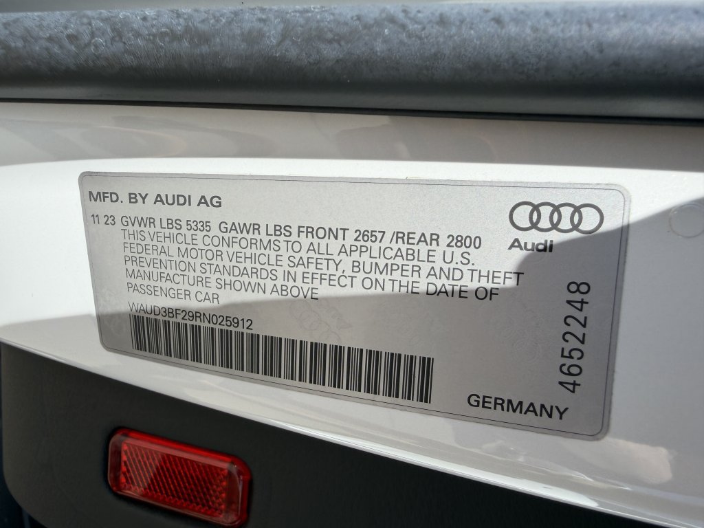 Used 2024 Audi A6 2.0T Premium w/ Convenience Package AWD/4WD image 48