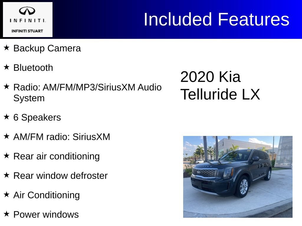 Used 2020 Kia Telluride LX image 2