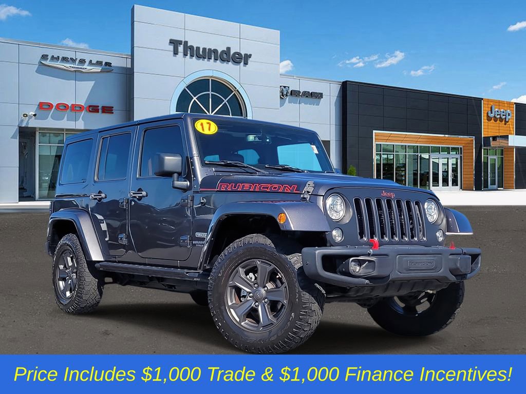 Used 2017 Jeep Wrangler Unlimited Rubicon