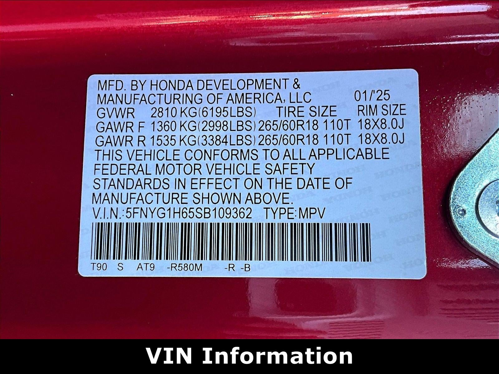 Used 2025 Honda Pilot TrailSport image 19