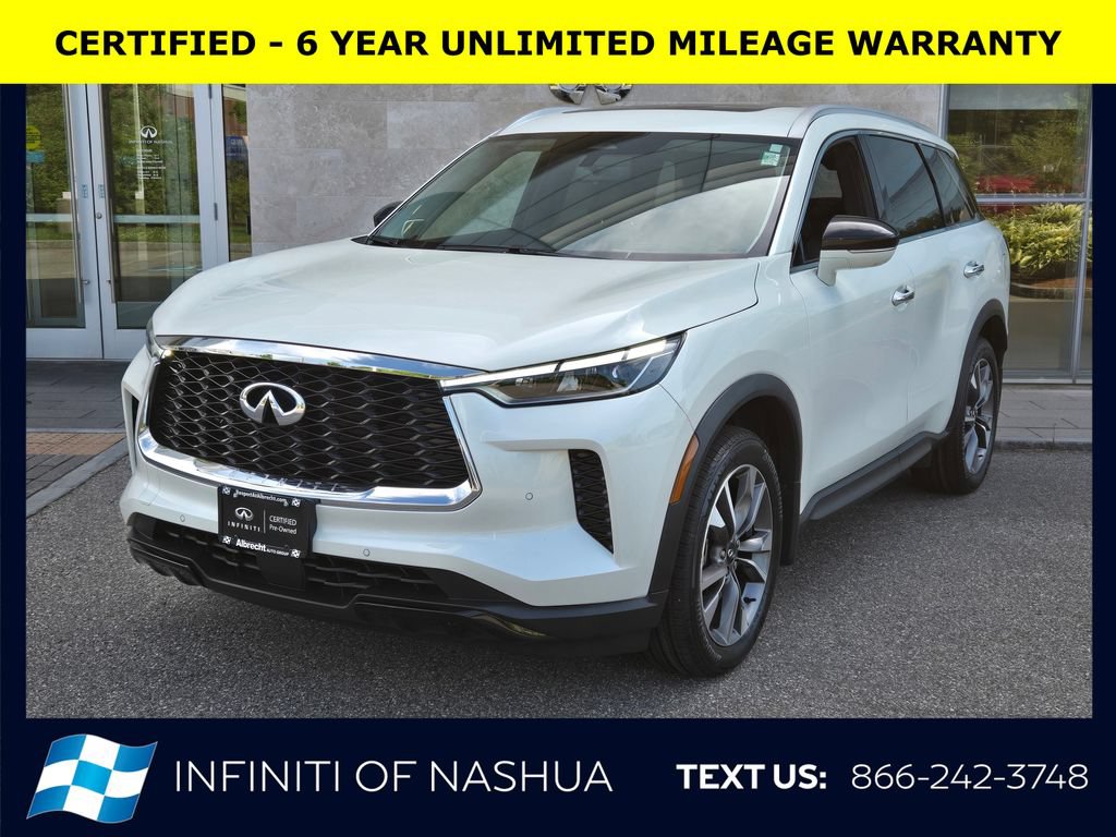 Certified 2023 INFINITI QX60 Luxe w/ Vision Package