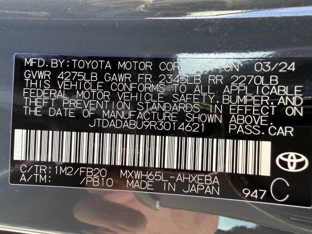 Used 2024 Toyota Prius LE image 45