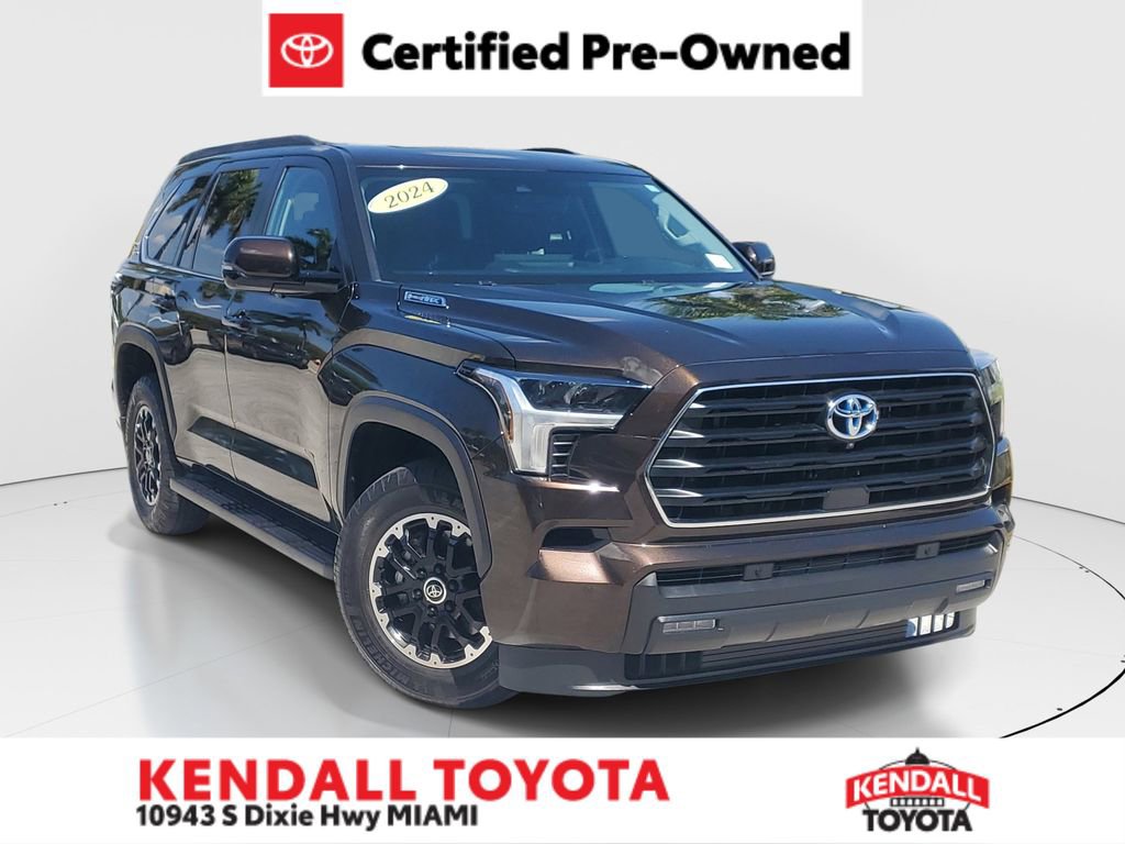 Certified 2024 Toyota Sequoia SR5 w/ SR5 Premium Package image 1