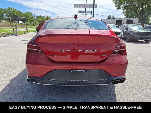 Used 2022 Genesis G70 2.0T w/ Prestige Package AWD/4WD image 7