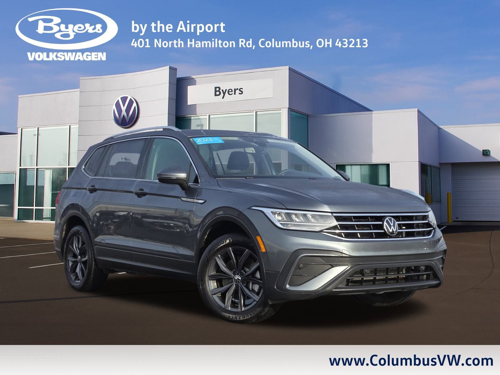 Certified 2023 Volkswagen Tiguan SE w/ Panoramic Sunroof Package image 1