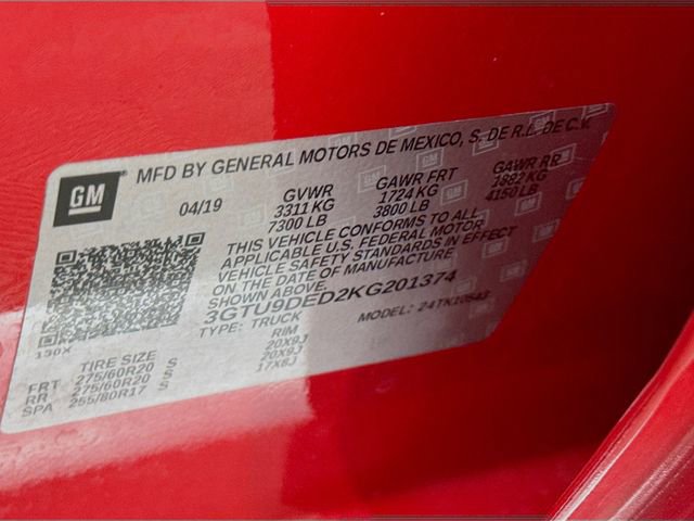 Used 2019 GMC Sierra 1500 SLT w/ SLT Premium Package image 31