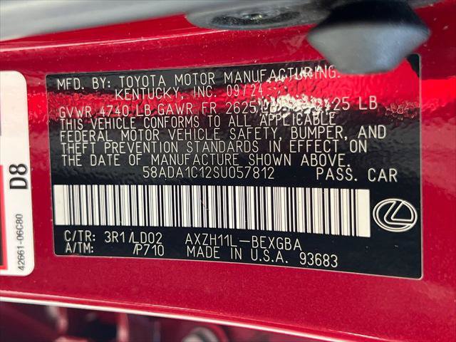 Certified 2025 Lexus ES 300h w/ Premium Package FWD image 34