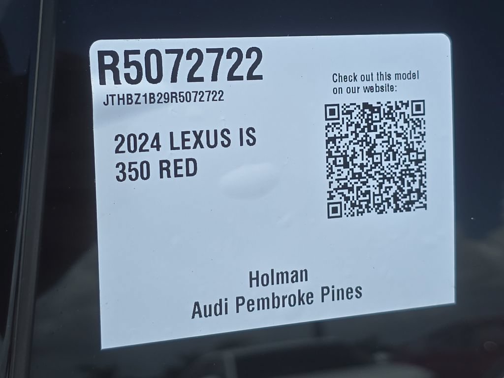 Used 2024 Lexus IS 350 F Sport RWD image 31