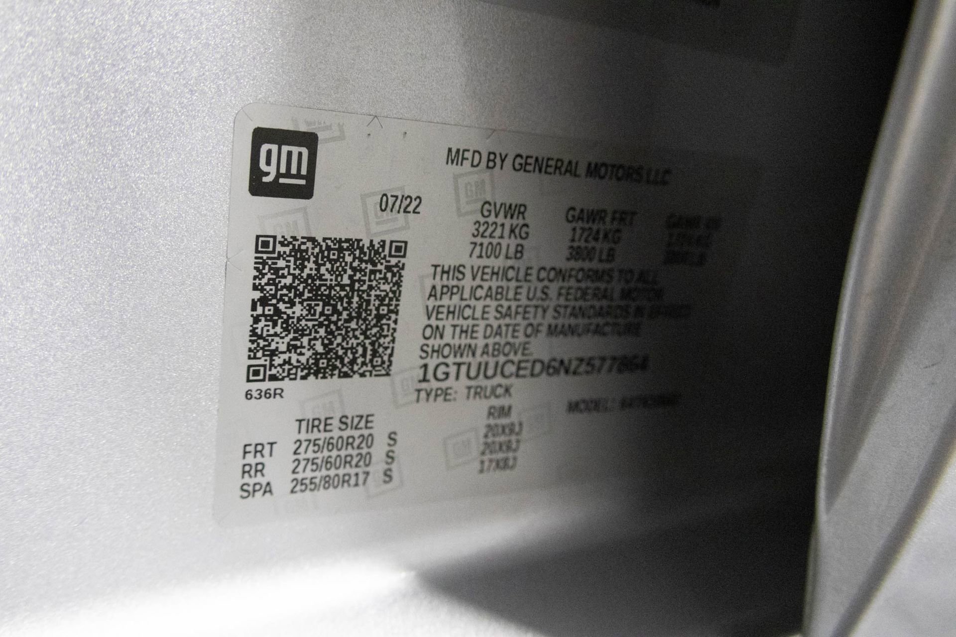 Certified 2022 GMC Sierra 1500 Elevation w/ X31 Off-Road Package image 43