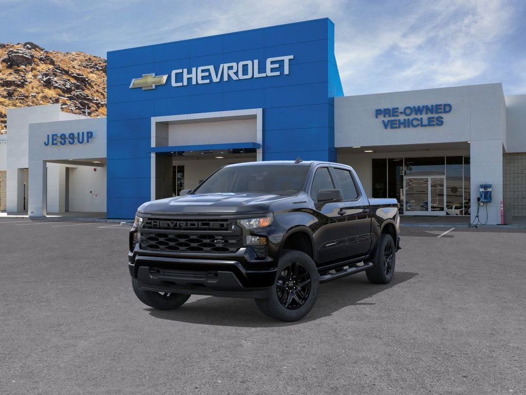 New 2026 Chevrolet Silverado 1500 Custom w/ Turbomax Blackout Package image 8