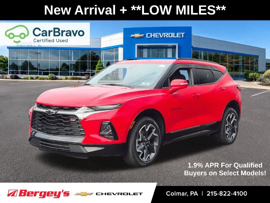 Certified 2022 Chevrolet Blazer RS w/ Enhanced Convenience Package