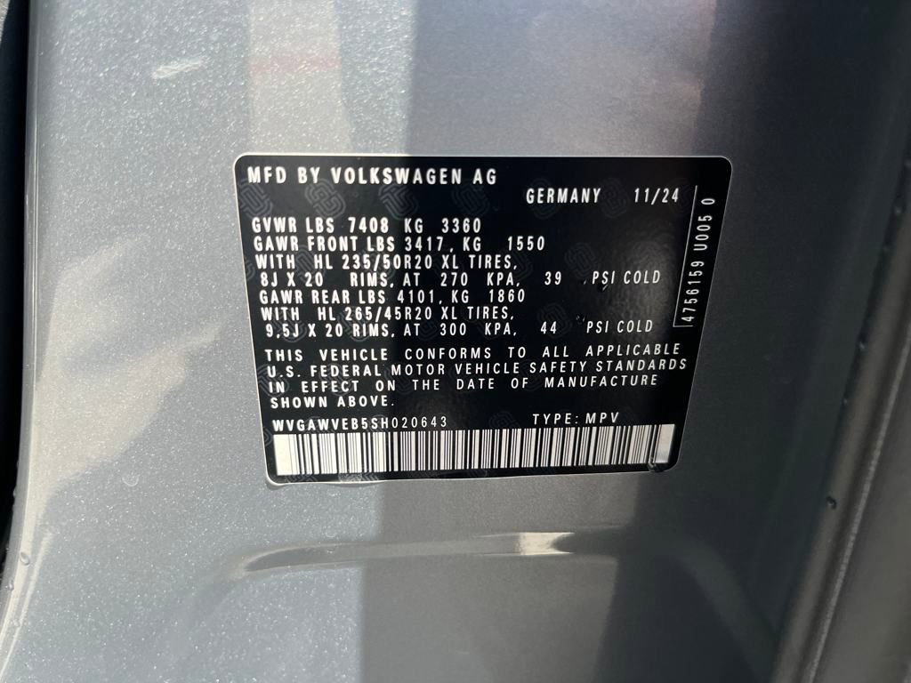 New 2025 Volkswagen ID. Buzz Pro S image 61