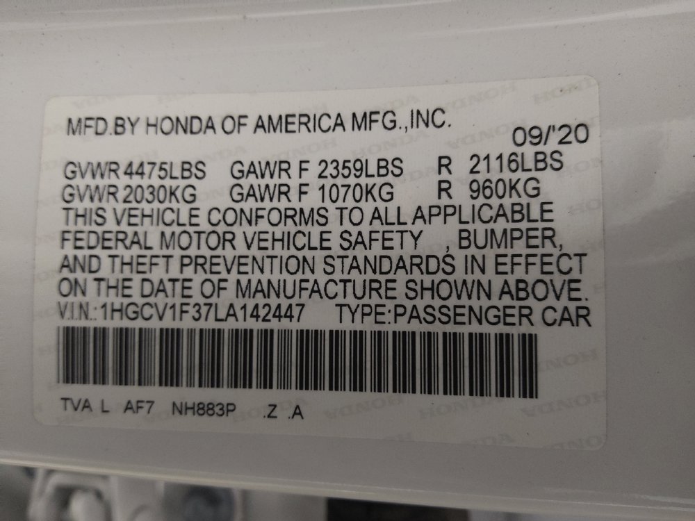 Used 2020 Honda Accord Sport image 33