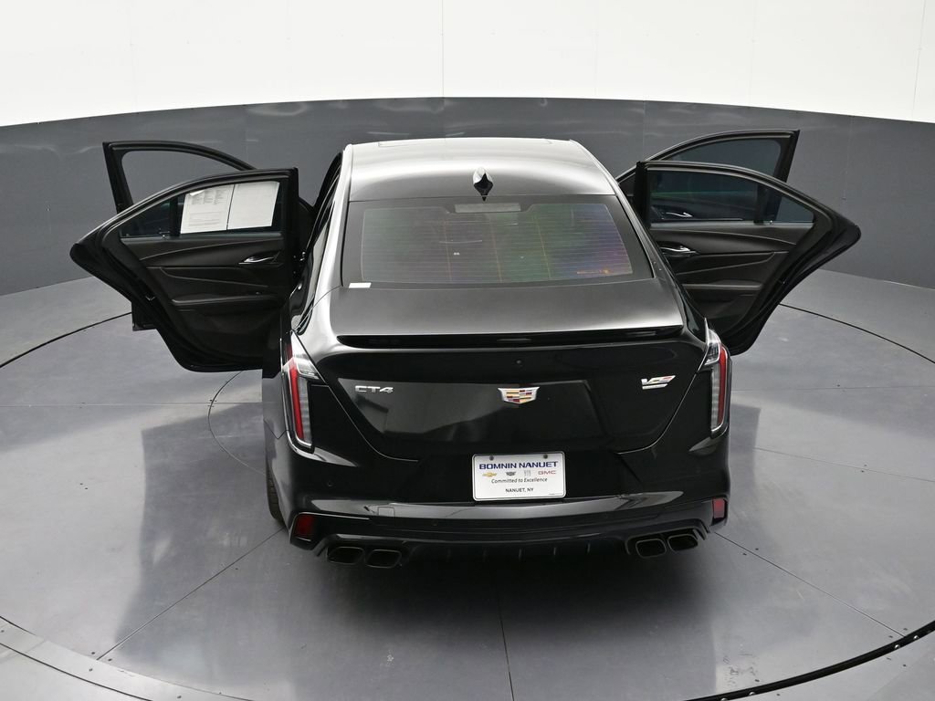 Certified 2024 Cadillac CT4 V Blackwing w/ LPO, Blue Accent Package RWD image 36