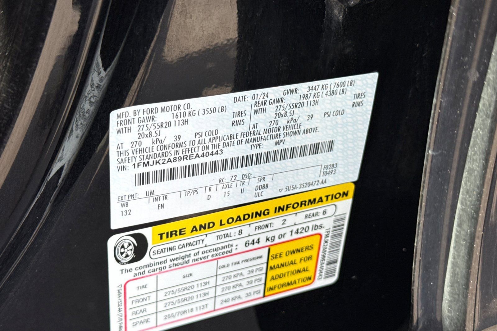 Used 2024 Ford Expedition Max Limited image 31