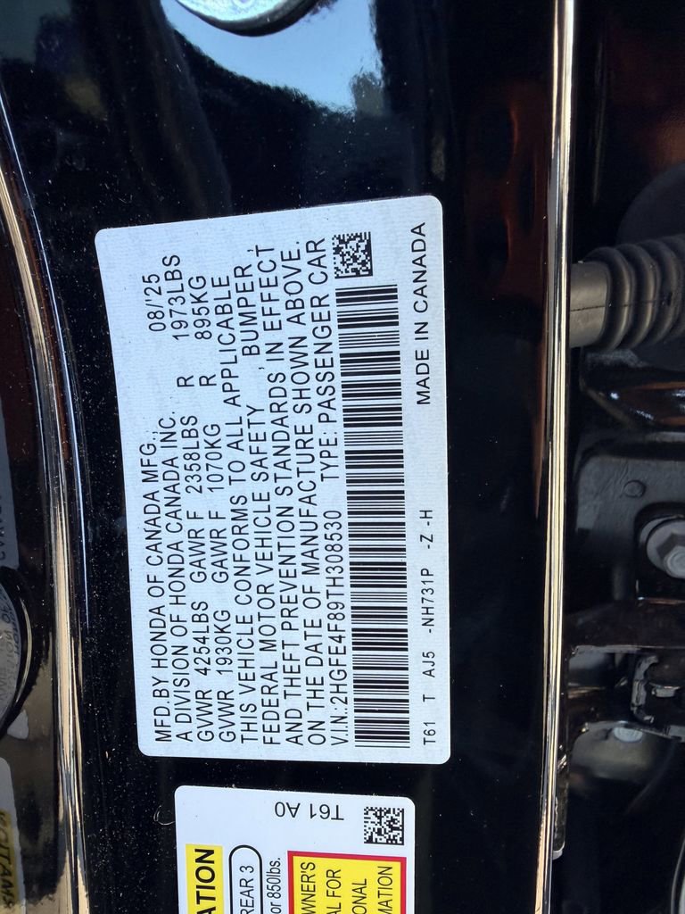 Used 2026 Honda Civic Sport Touring image 37