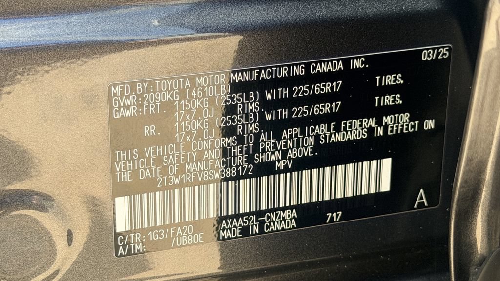 Used 2025 Toyota RAV4 XLE FWD image 29