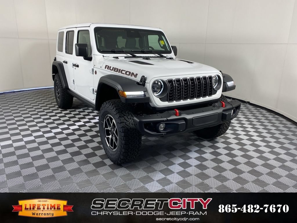 New 2026 Jeep Wrangler Unlimited Rubicon w/ Steel Bumper Group