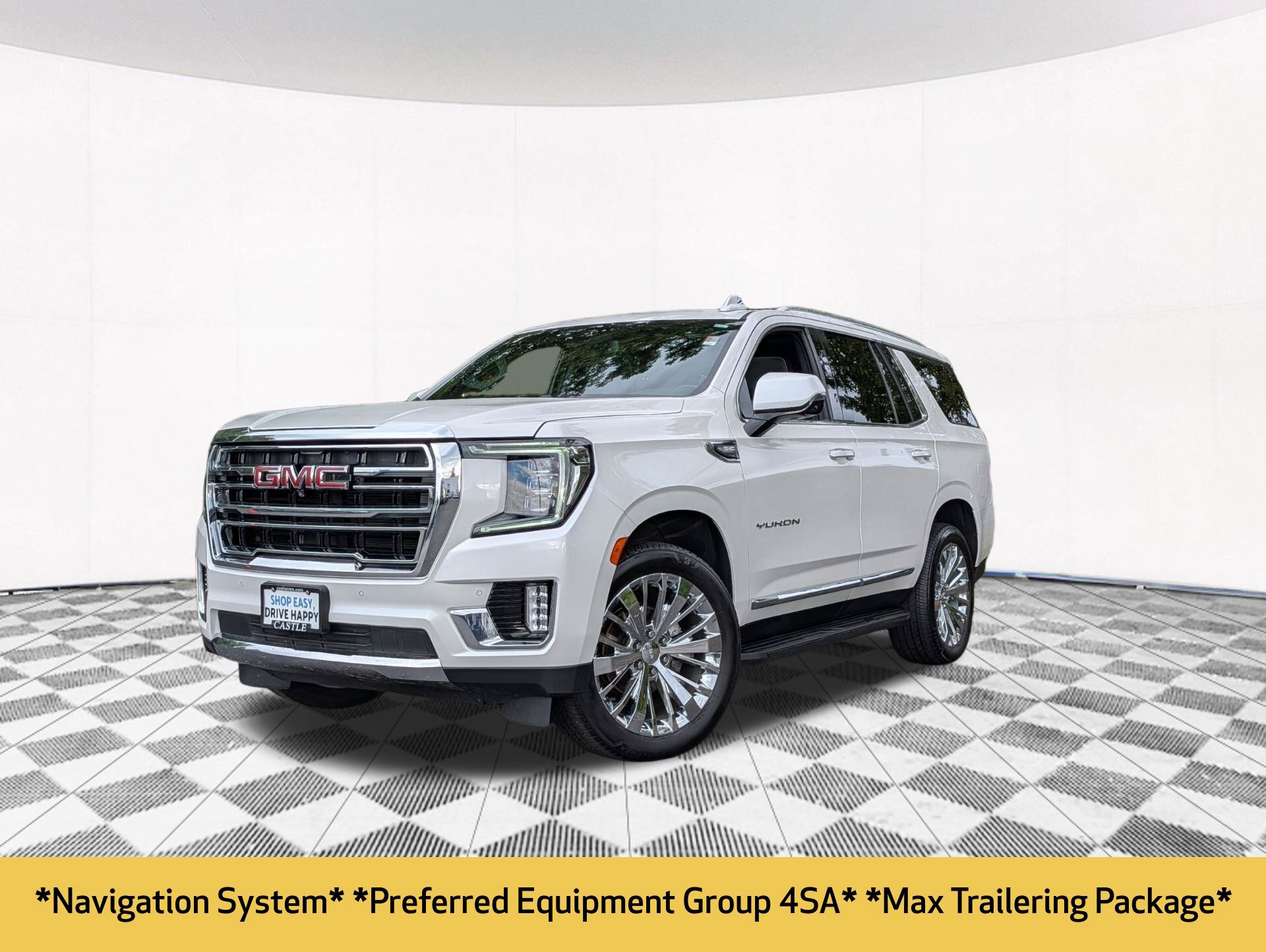 Used 2022 GMC Yukon SLT w/ SLT Premium Package AWD/4WD image 2