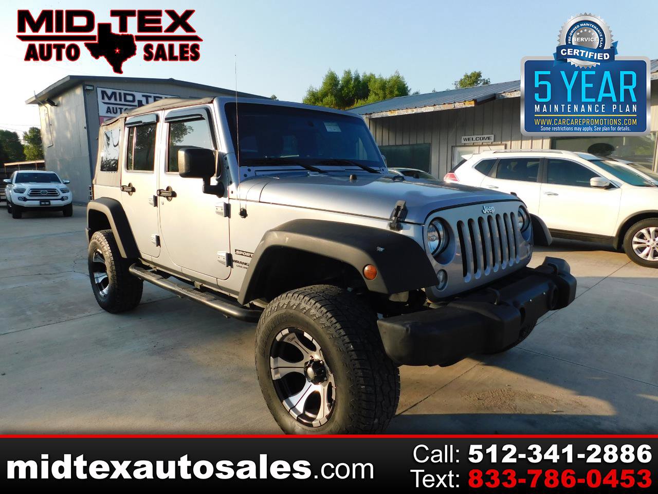 Used 2016 Jeep Wrangler Unlimited Sport w/ Max Tow Package