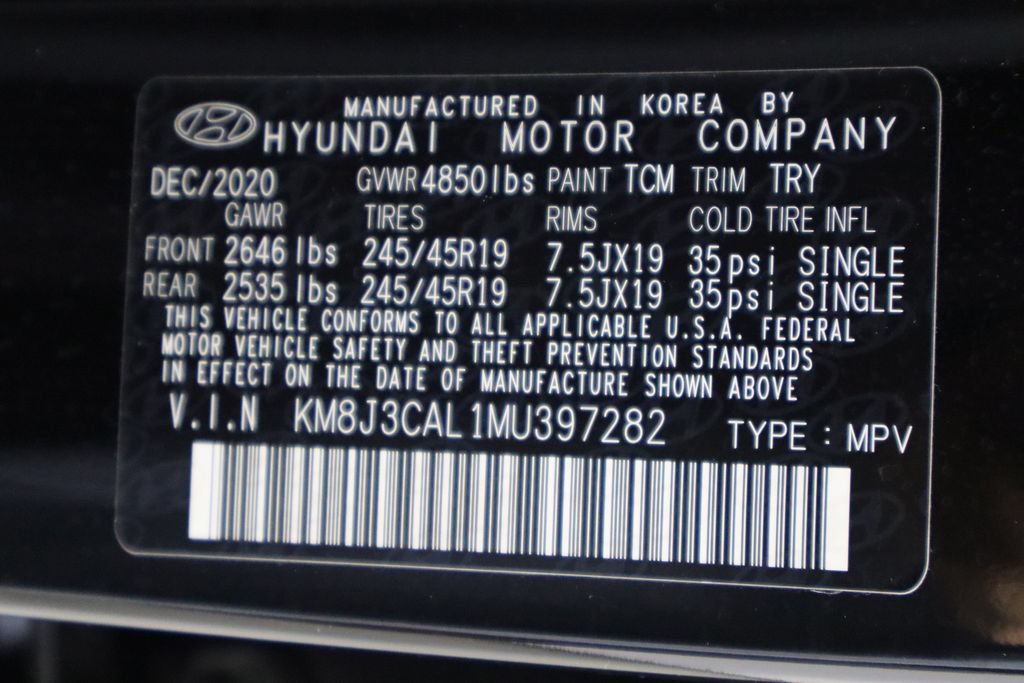 Used 2021 Hyundai Tucson Sport AWD/4WD image 35