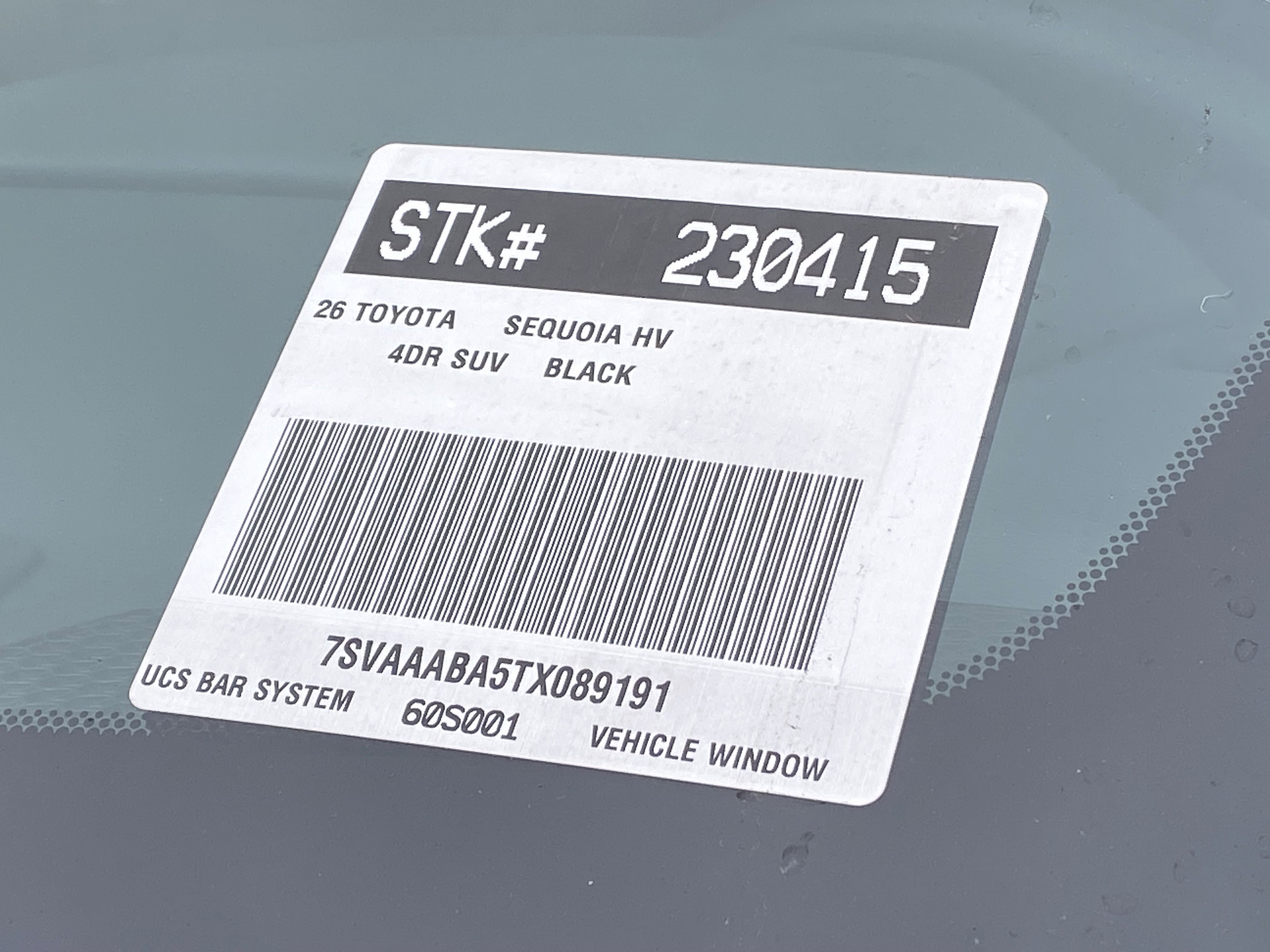 New 2026 Toyota Sequoia Capstone image 25