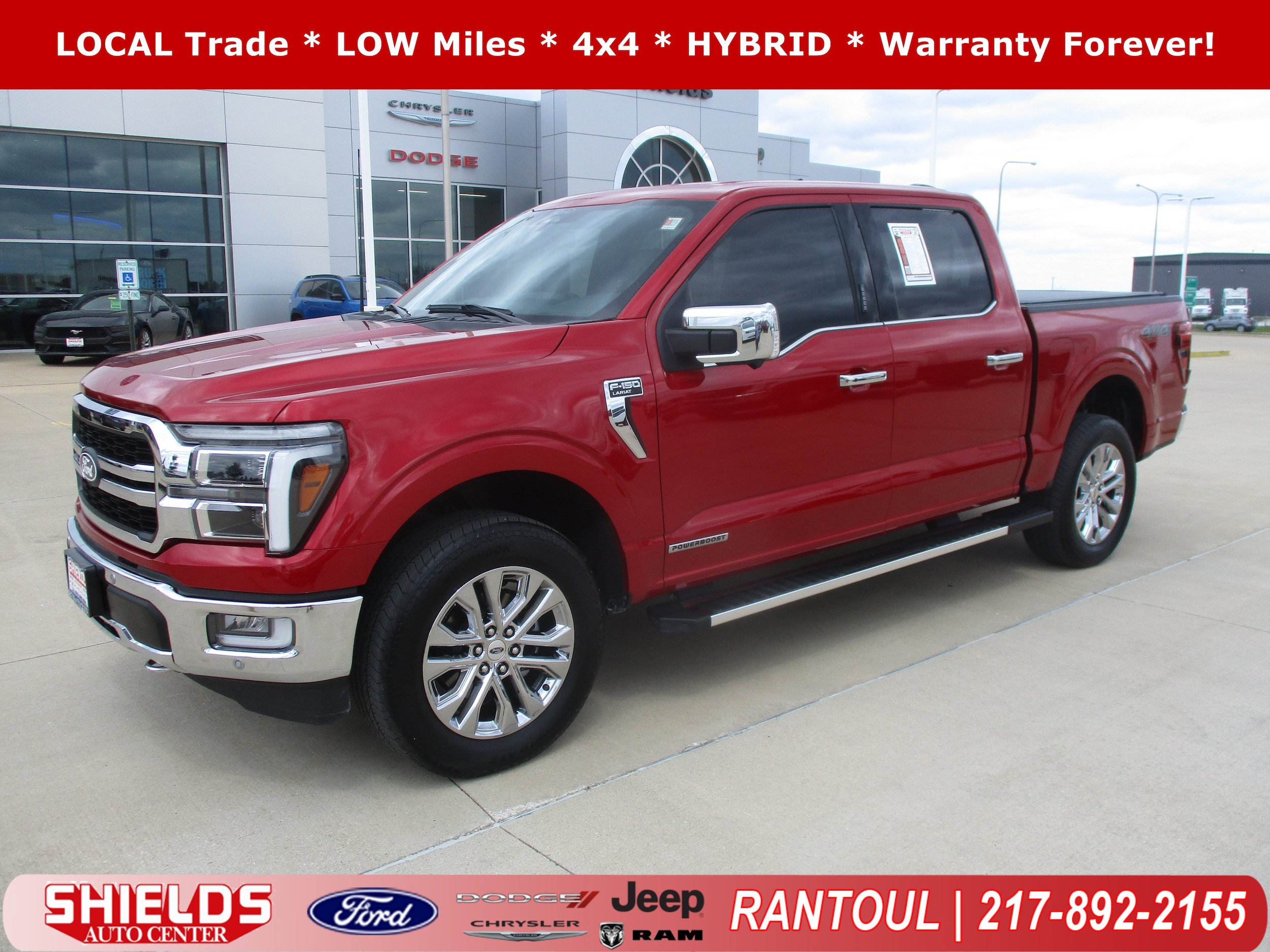 Used 2024 Ford F150 Lariat w/ Bed Utility Package AWD/4WD image 1