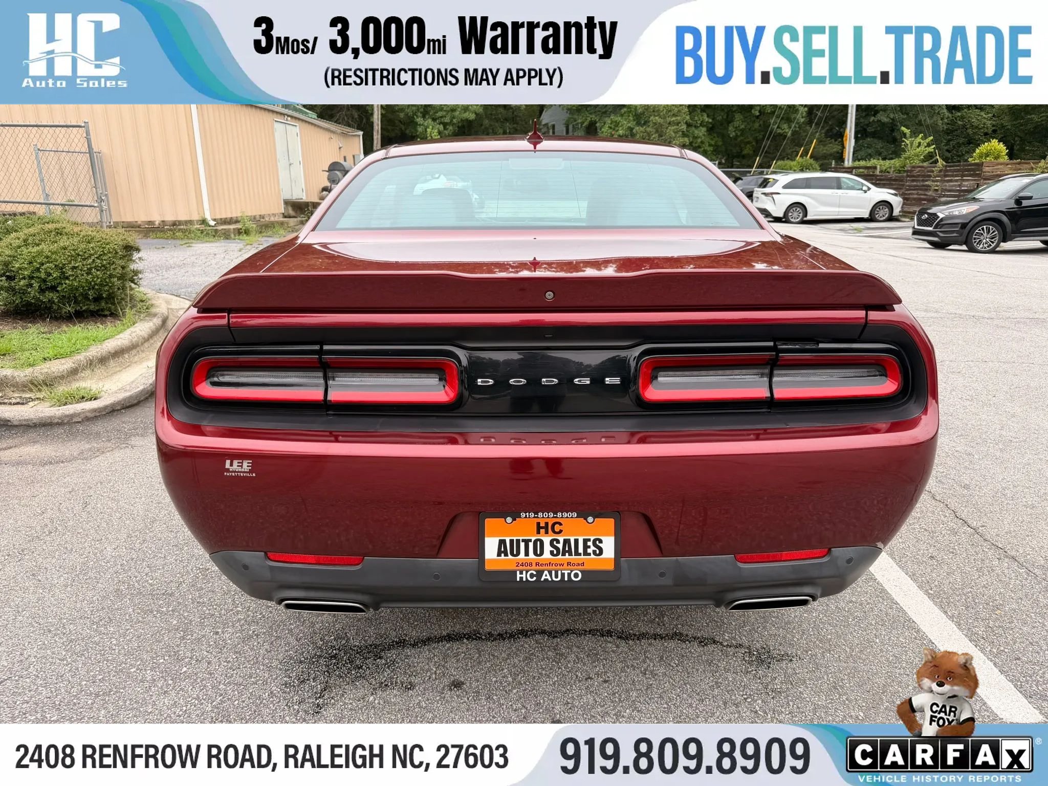 Used 2020 Dodge Challenger SXT w/ Plus Package RWD image 4