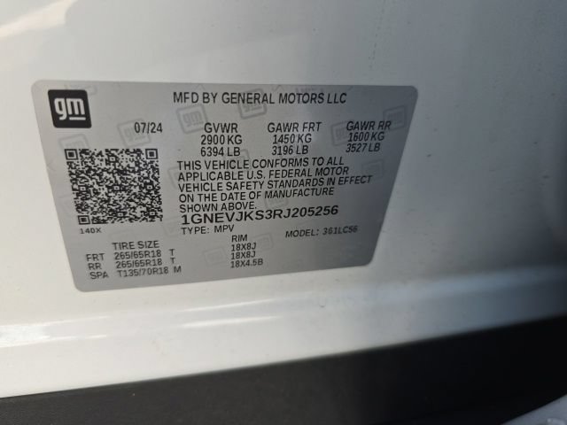 Used 2024 Chevrolet Traverse Z71 w/ Enhanced Driving Package AWD/4WD image 14