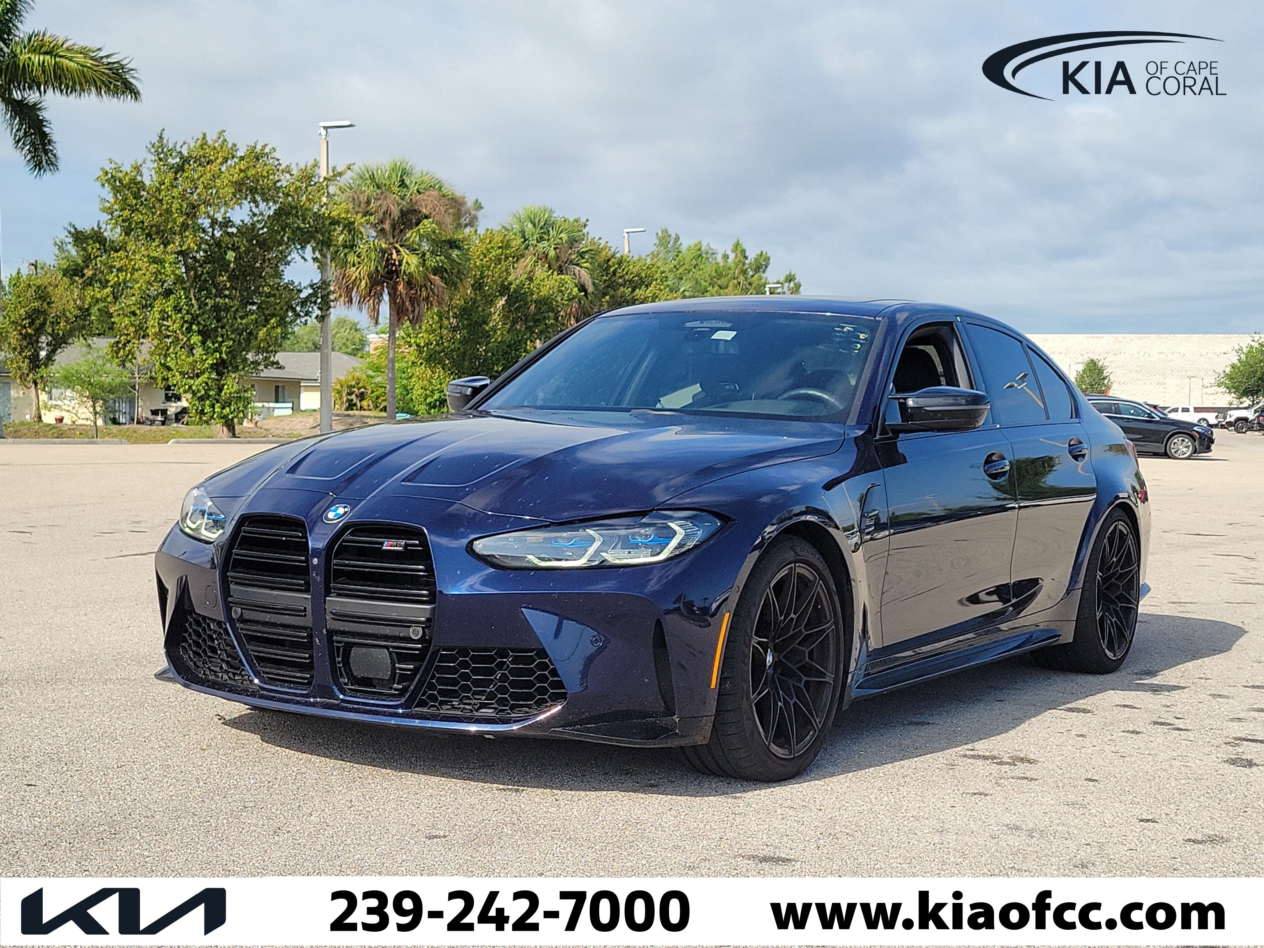 Used 2021 BMW M3 Competition w/ Executive Package RWD image 3