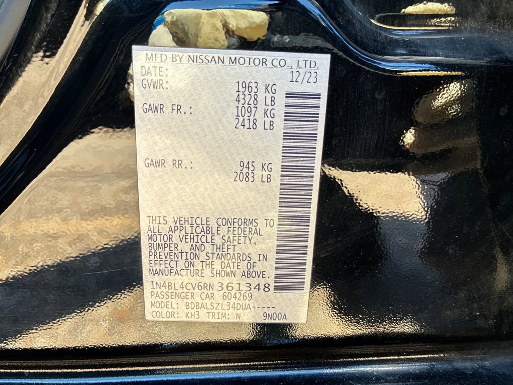 Used 2024 Nissan Altima 2.5 SR FWD image 29
